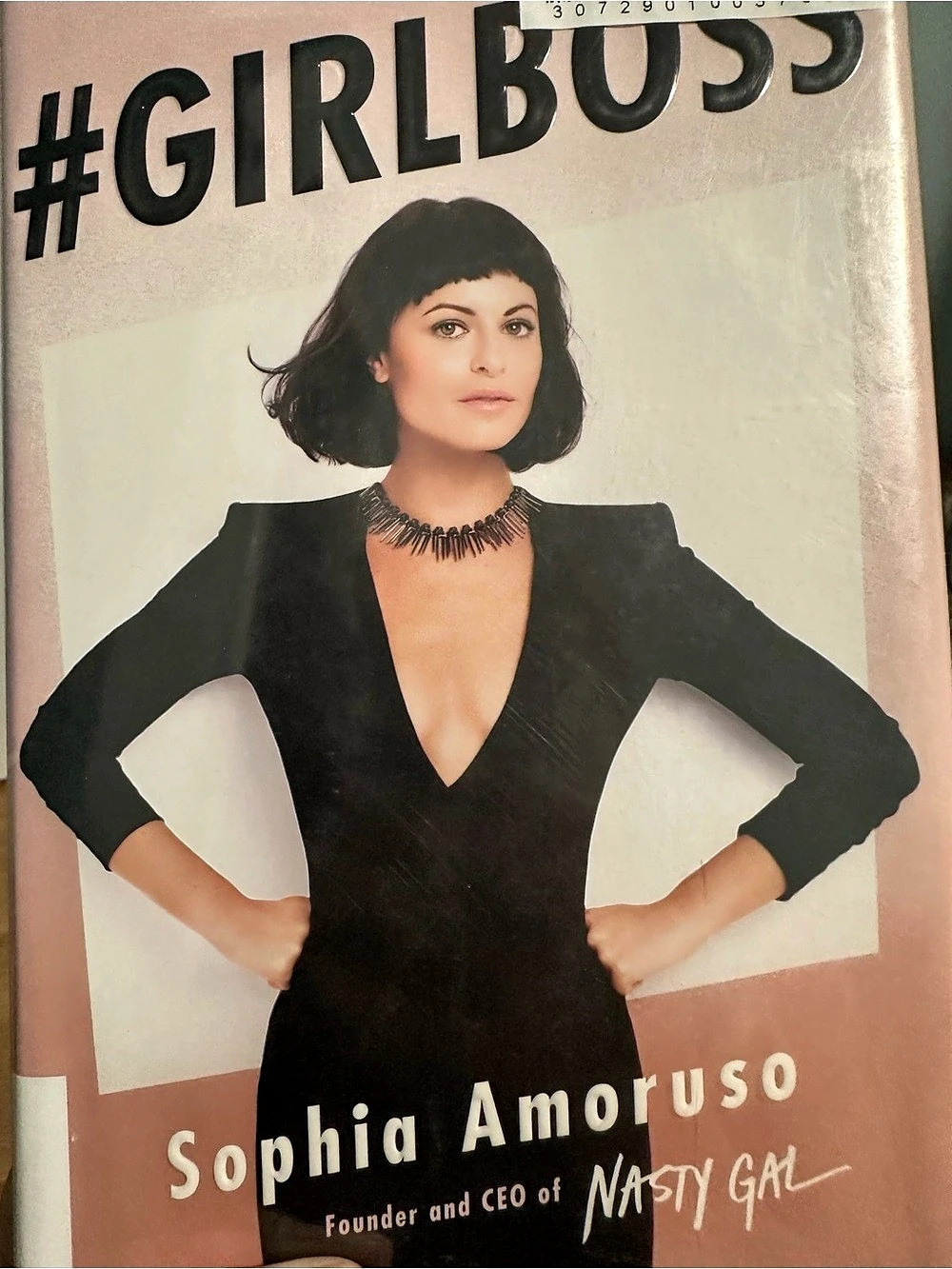 Penguin Books #GIRLBOSS # Hardcover Book in Pink & Black